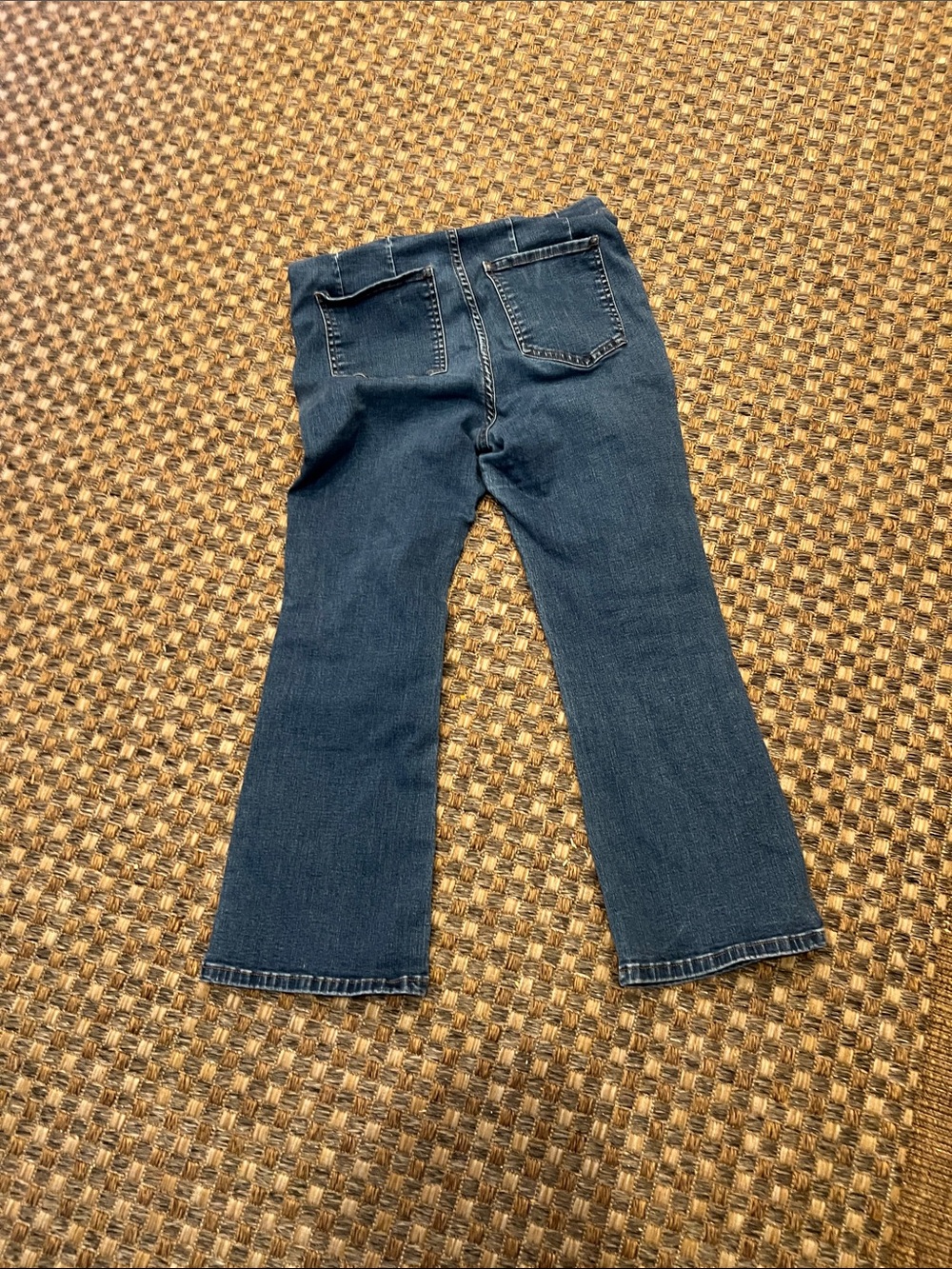 Free People .30 Women's Dark Blue flare pull on bottom Jeans